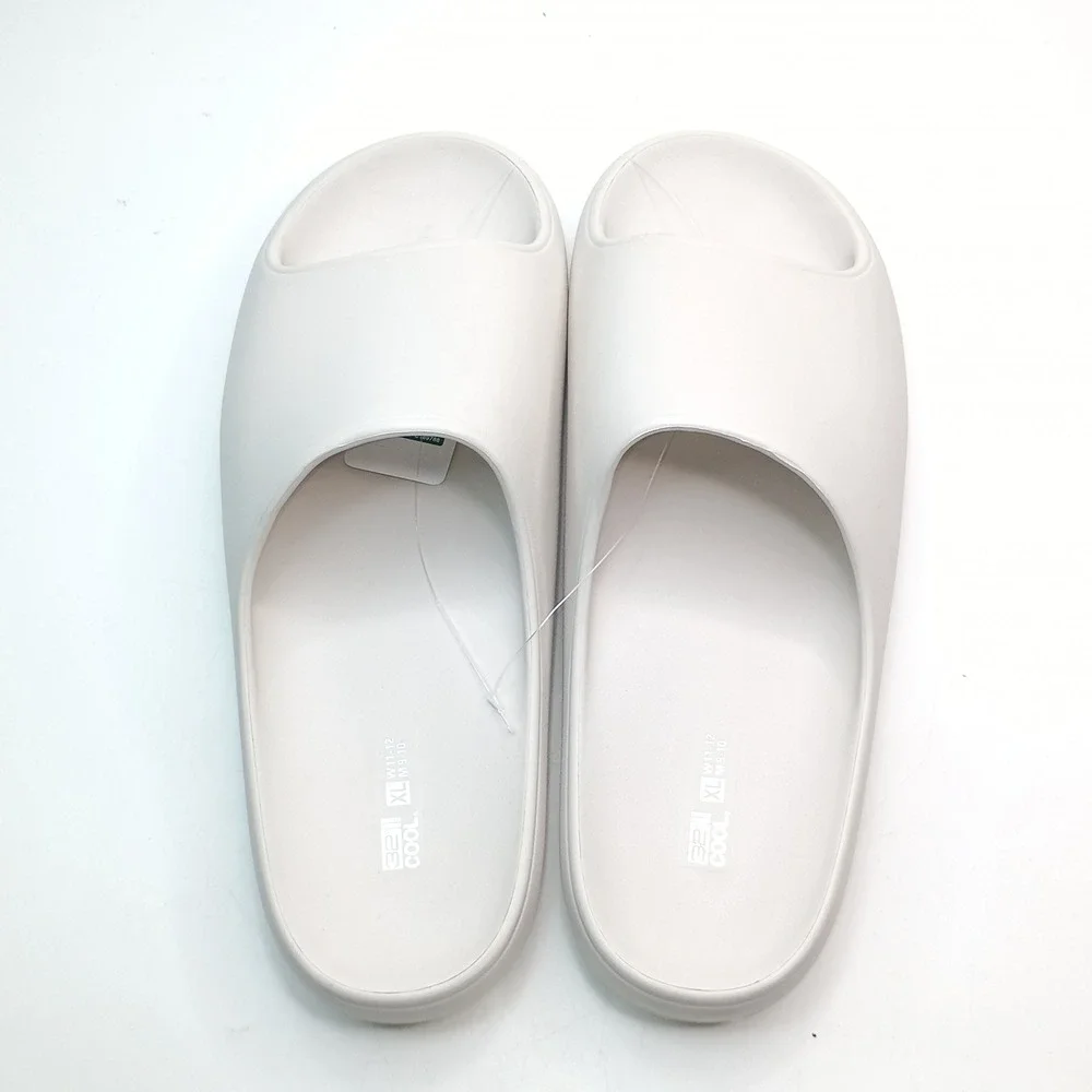 32 Degrees Cushion Slide Men Size 9-10 White Lightweight EVA Foam Sandals